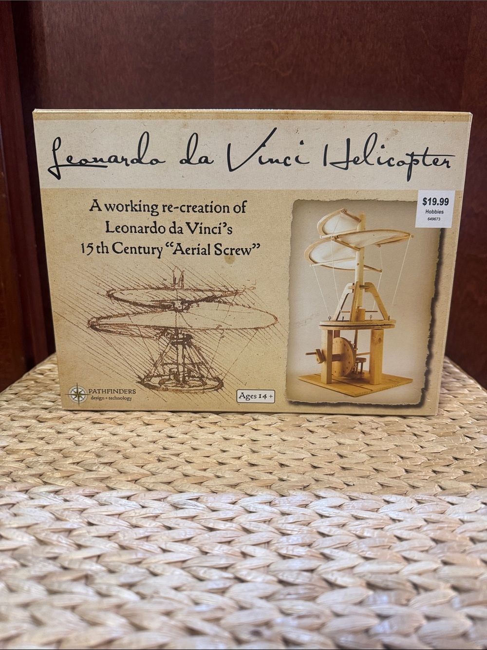 Leonardo Da Vinci Helicopter Model